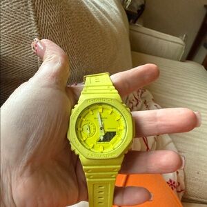 G-Shock Bright Yellow Smartwatch